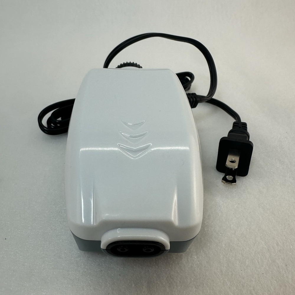 Dual Outlet Aquarium Electric Air Pump, Whisper Adjustable Fish Tank Aerator,...